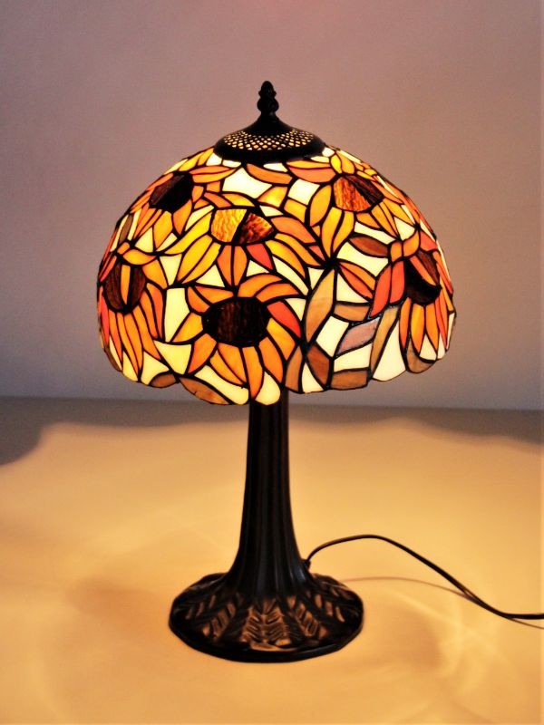 Vintage tafellamp Tiffany stijl